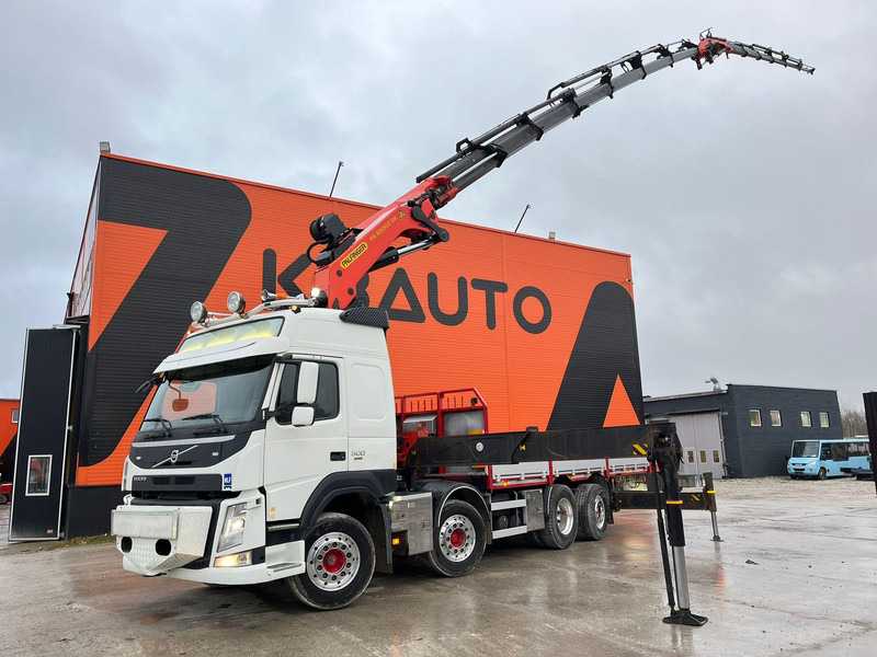 Volvo FM 500 8x2*6 COMBI / EXTENDABLE PLATFORM + TRACTOR / PK65002 + JIB + WINCH / PLATFORM L=6498 mm - Tractor: foto 1 Volvo FM 500 8x2*6 COMBI / EXTENDABLE PLATFORM + TRACTOR / PK65002 + JIB + WINCH / PLATFORM L=6498 mm - Tractor: foto 1