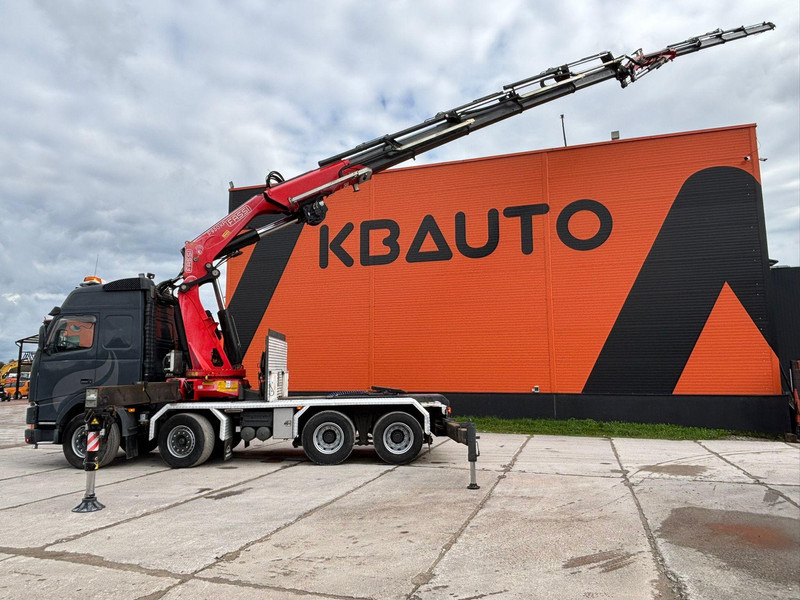 Camião de caixa aberta/ Plataforma, Camião grua Volvo FH 12 460 8x4 FASSI F950AXP.26 YEAR 2008 ! + JIB + WINCH: foto 11