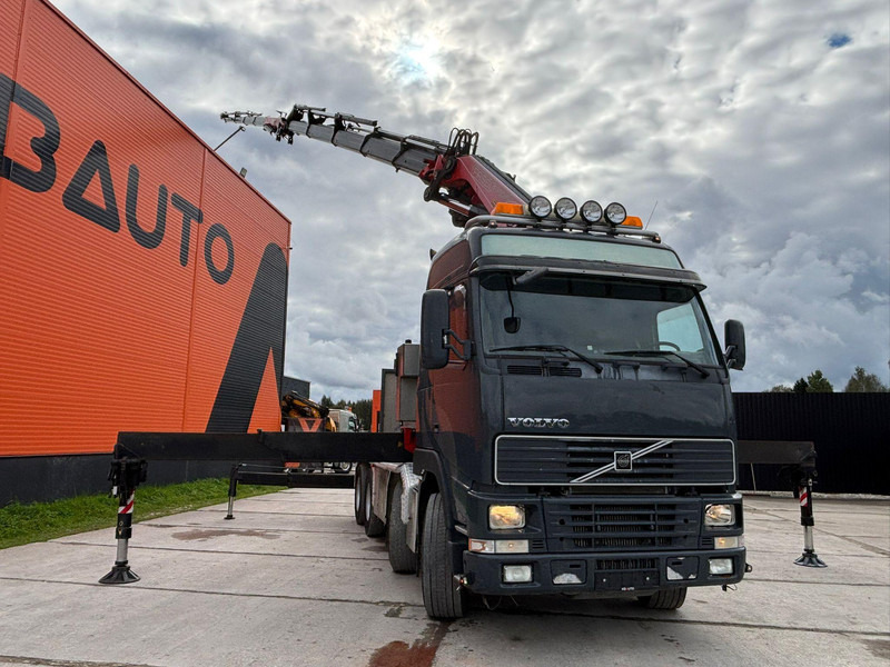 Camião de caixa aberta/ Plataforma, Camião grua Volvo FH 12 460 8x4 FASSI F950AXP.26 YEAR 2008 ! + JIB + WINCH: foto 12