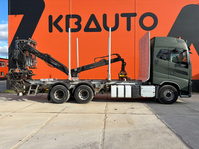 Volvo FH 16 650 6x4 Kesla 2110 / CHASSIS L=7223 mm - Camião de transporte de madeira, Camião grua: foto 5 Volvo FH 16 650 6x4 Kesla 2110 / CHASSIS L=7223 mm - Camião de transporte de madeira, Camião grua: foto 5