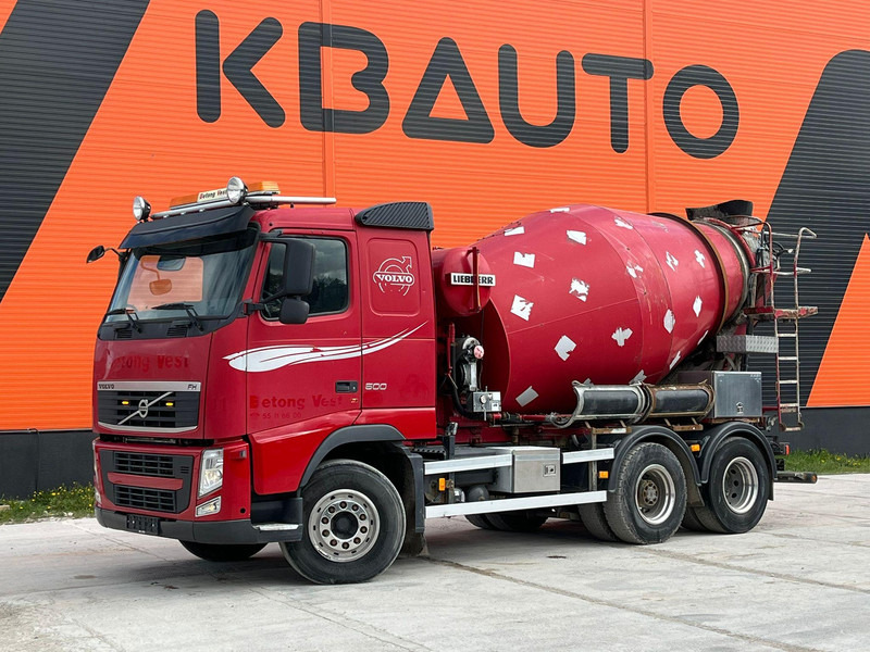 Volvo FH 500 6x2 LIEBHERR 7 m3 / CHUTE 9 m / RETARDER / BIG AXLE - Camião betoneira: foto 1 Volvo FH 500 6x2 LIEBHERR 7 m3 / CHUTE 9 m / RETARDER / BIG AXLE - Camião betoneira: foto 1