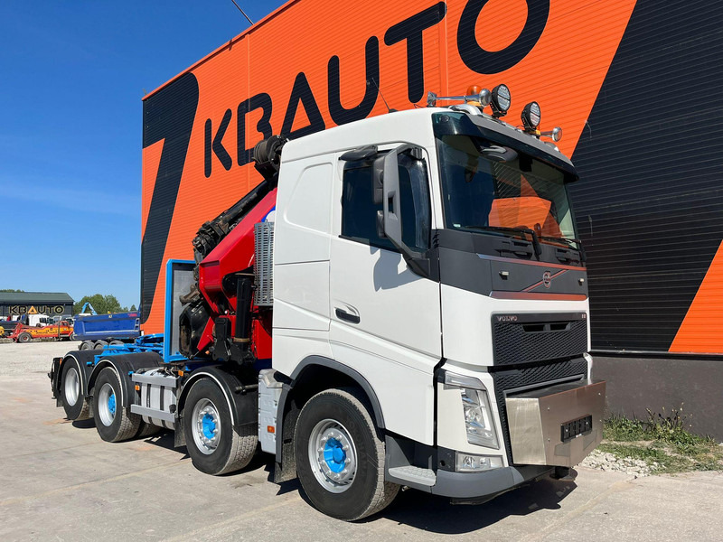 Volvo FH 500 8x2*4 HMF 6020 OK6 / JIB FJ1200 K6 / WINCH - Camião de caixa aberta/ Plataforma, Camião grua: foto 4 Volvo FH 500 8x2*4 HMF 6020 OK6 / JIB FJ1200 K6 / WINCH - Camião de caixa aberta/ Plataforma, Camião grua: foto 4