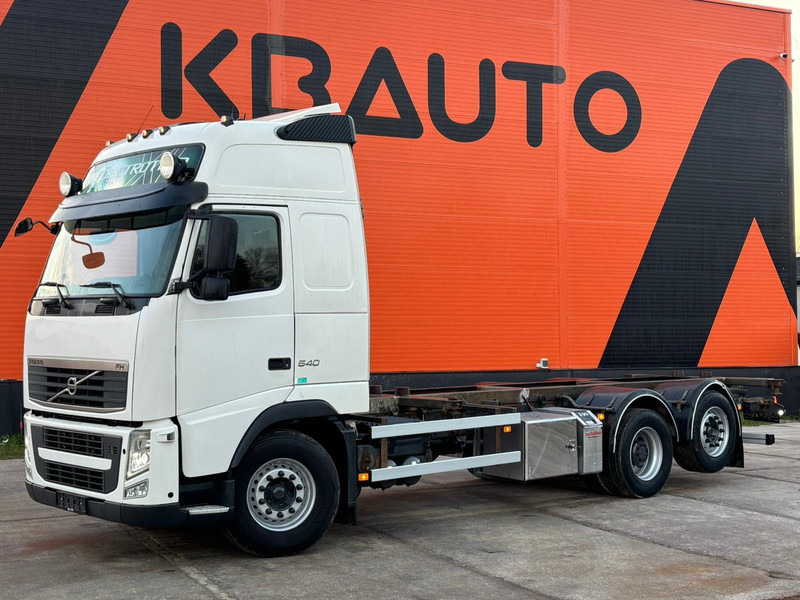 Volvo FH 540 6x2 LOW CHECKED MILEAGE ! / RETARDER / CHASSIS L=6975 mm - Camião chassi: foto 1 Volvo FH 540 6x2 LOW CHECKED MILEAGE ! / RETARDER / CHASSIS L=6975 mm - Camião chassi: foto 1