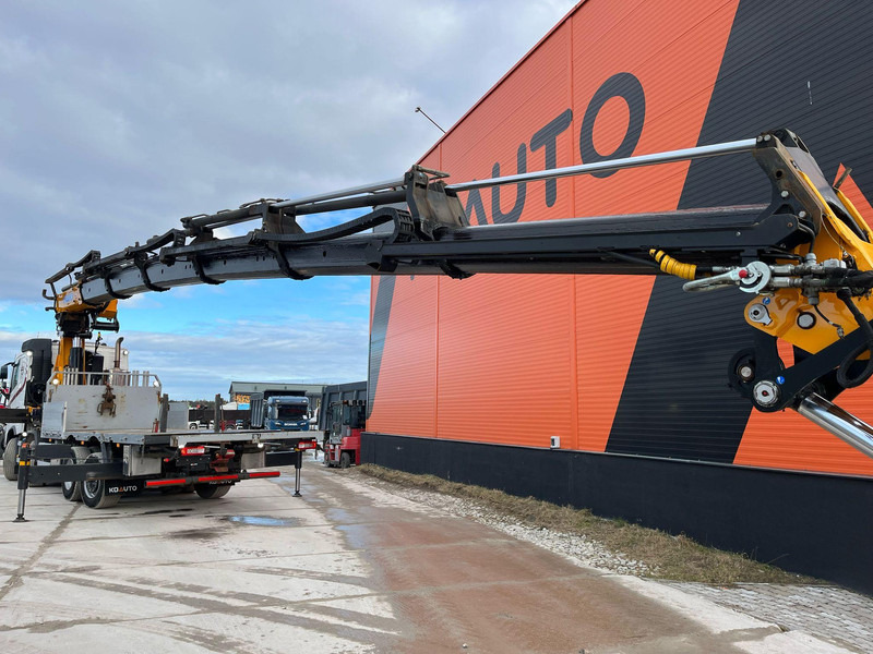 Camião de caixa aberta/ Plataforma, Camião grua Volvo FH 540 8x2*6 EFFER 685/6S + JIB + WINCH / PLATFORM 6072-7081 mm EXTENDABLE: foto 11