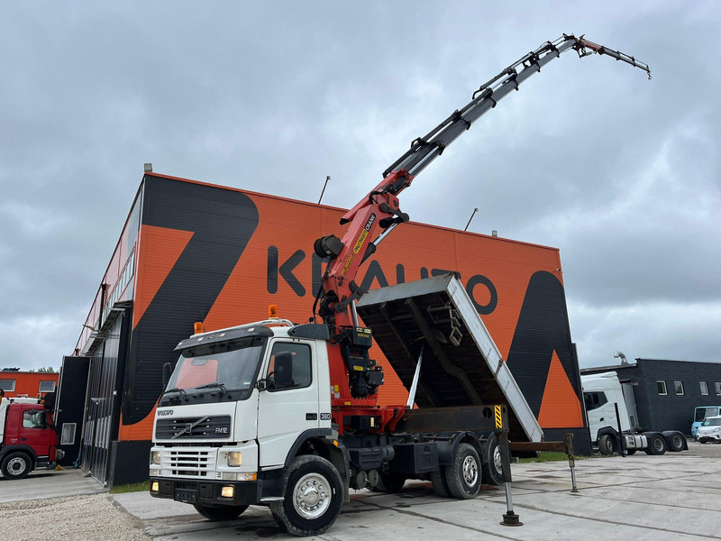 Volvo FM 12 380 6x2 COMBI - CRANE TIPPER + TRACTOR / PK36002 / BOX L=5206 mm - Camião basculante, Camião grua: foto 1 Volvo FM 12 380 6x2 COMBI - CRANE TIPPER + TRACTOR / PK36002 / BOX L=5206 mm - Camião basculante, Camião grua: foto 1
