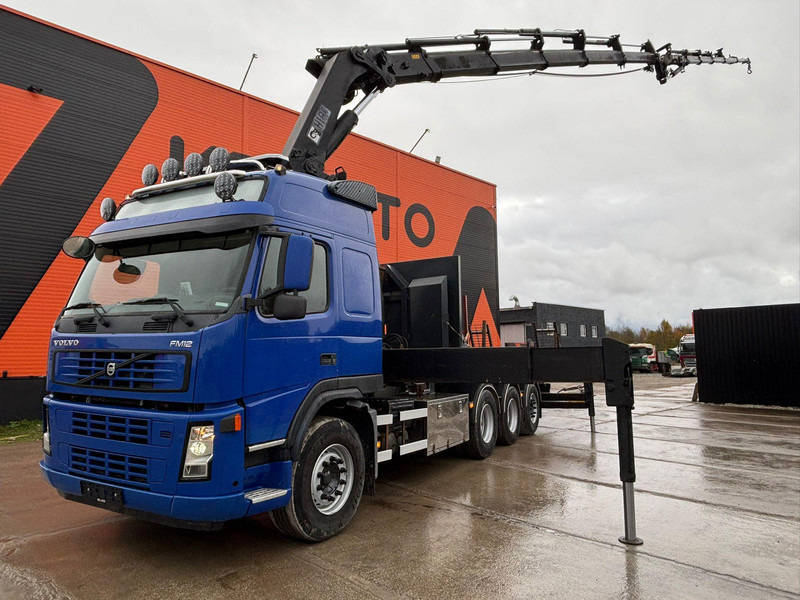 Volvo FM 12 460 8x4*4 HIAB 422 E-5 HIPRO+JIB / HOOK LIFT 20 ton / L=5600 mm / PLATFORM - Camião polibenne, Camião grua: foto 1 Volvo FM 12 460 8x4*4 HIAB 422 E-5 HIPRO+JIB / HOOK LIFT 20 ton / L=5600 mm / PLATFORM - Camião polibenne, Camião grua: foto 1