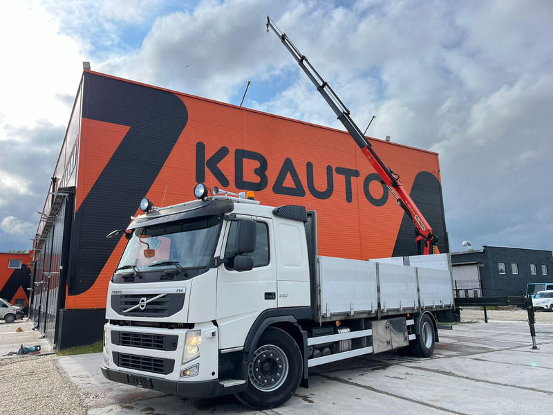 Volvo FM 330 4x2 PK12002 / PLATFORM L=6682 mm - Camião de caixa aberta/ Plataforma, Camião grua: foto 1 Volvo FM 330 4x2 PK12002 / PLATFORM L=6682 mm - Camião de caixa aberta/ Plataforma, Camião grua: foto 1