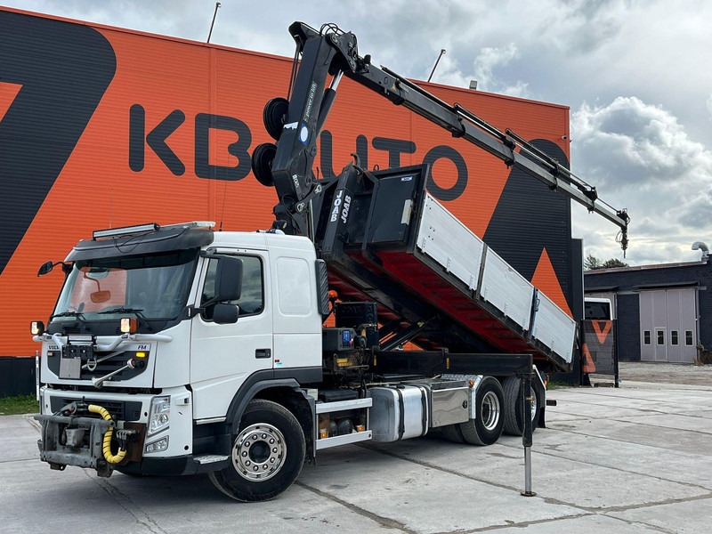 Volvo FM 450 6x2*4 HMF 2420-K5 / JOAB L 17 ton / L=5000 mm - Camião polibenne, Camião grua: foto 1 Volvo FM 450 6x2*4 HMF 2420-K5 / JOAB L 17 ton / L=5000 mm - Camião polibenne, Camião grua: foto 1