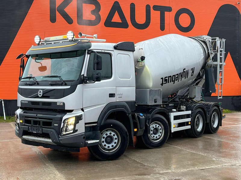 Volvo FMX 500 8x4 SARAKA HR-11 / 10 m3 + CHUTE 10 m / TANDEM AXLE LIFT - Camião betoneira: foto 1 Volvo FMX 500 8x4 SARAKA HR-11 / 10 m3 + CHUTE 10 m / TANDEM AXLE LIFT - Camião betoneira: foto 1