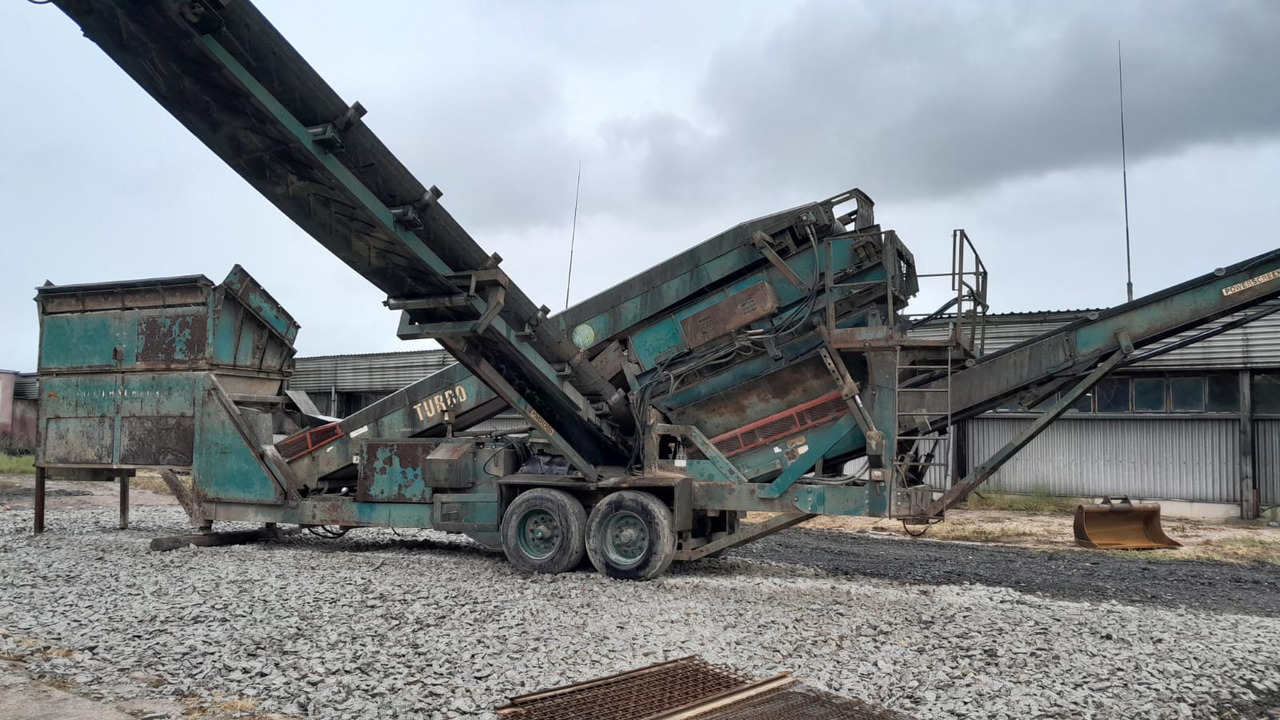 POWERSCREEN Turbo Chieftain 1200 - Peneira vibratória: foto 1 POWERSCREEN Turbo Chieftain 1200 - Peneira vibratória: foto 1