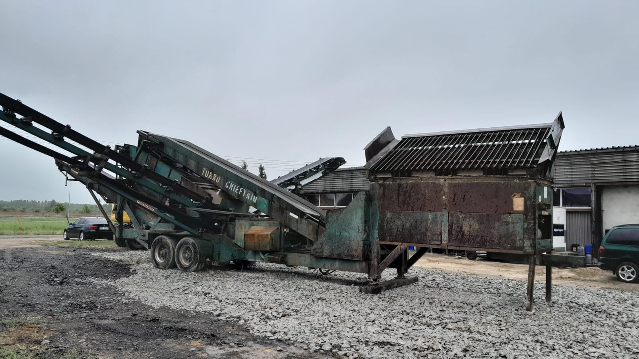 POWERSCREEN Turbo Chieftain 1200 - Peneira vibratória: foto 4 POWERSCREEN Turbo Chieftain 1200 - Peneira vibratória: foto 4