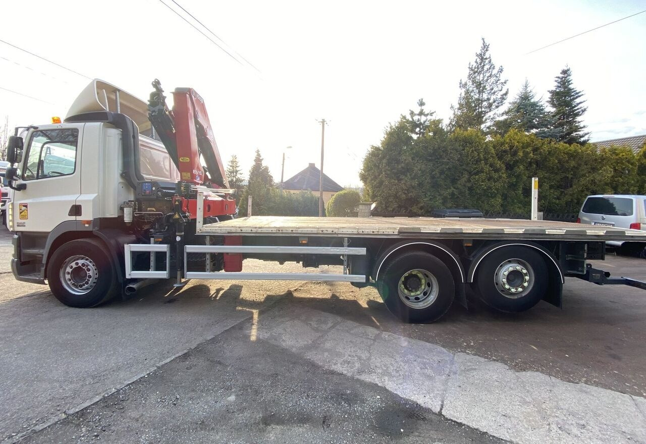 DAF CF 85 410 - Camião de caixa aberta/ Plataforma, Camião grua: foto 2 DAF CF 85 410 - Camião de caixa aberta/ Plataforma, Camião grua: foto 2
