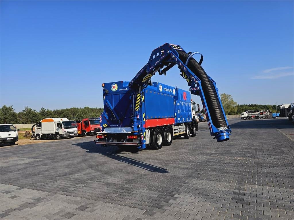 Caminhão limpa fossa Iveco MTS 4 x TURBINE MTS 4 x TURBINE Saugbagger vacuum: foto 7