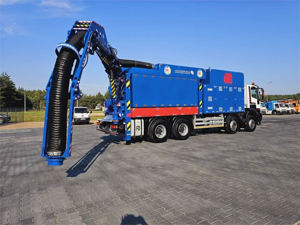 Caminhão limpa fossa Iveco MTS 4 x TURBINE MTS 4 x TURBINE Saugbagger vacuum: foto 8