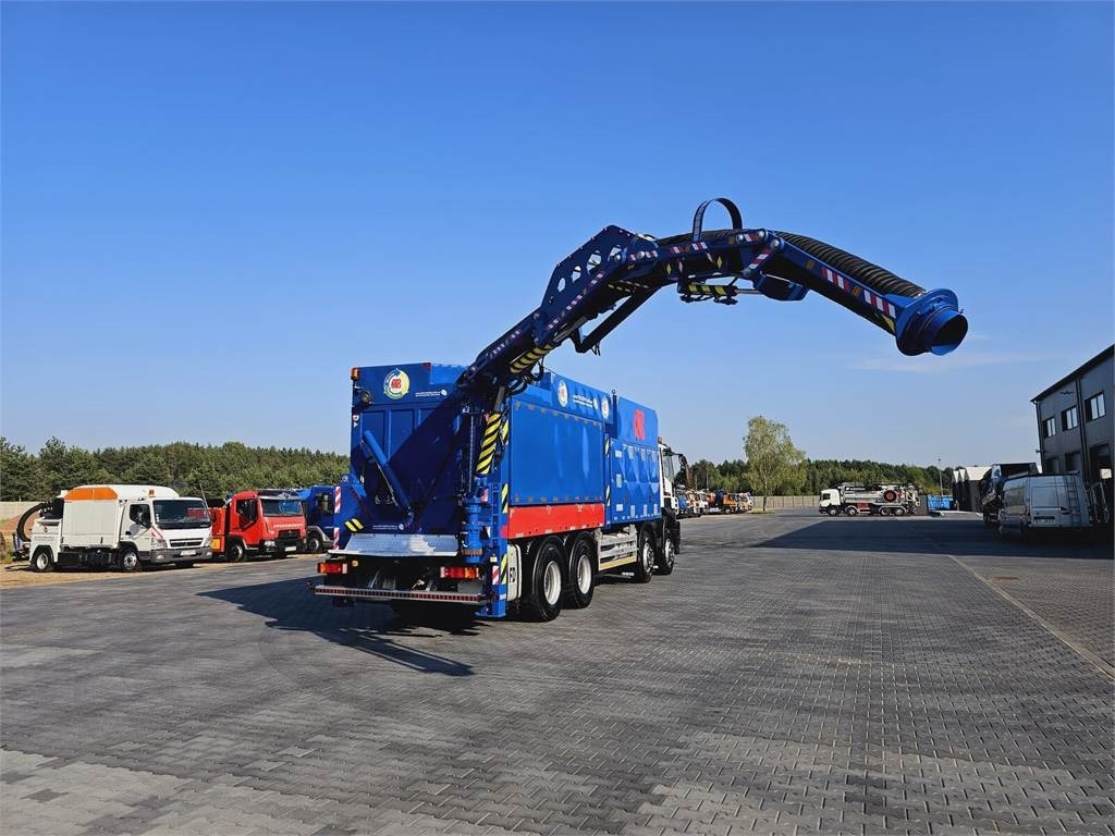 Caminhão limpa fossa Iveco MTS 4 x TURBINE MTS 4 x TURBINE Saugbagger vacuum: foto 6