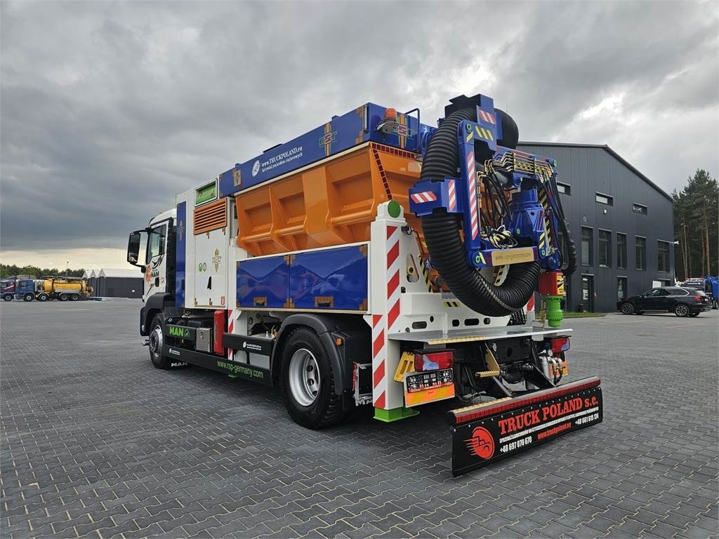 MAN RSP ESE 18/4-KM Saugbagger vacuum cleaner excavato - Caminhão limpa fossa: foto 5 MAN RSP ESE 18/4-KM Saugbagger vacuum cleaner excavato - Caminhão limpa fossa: foto 5