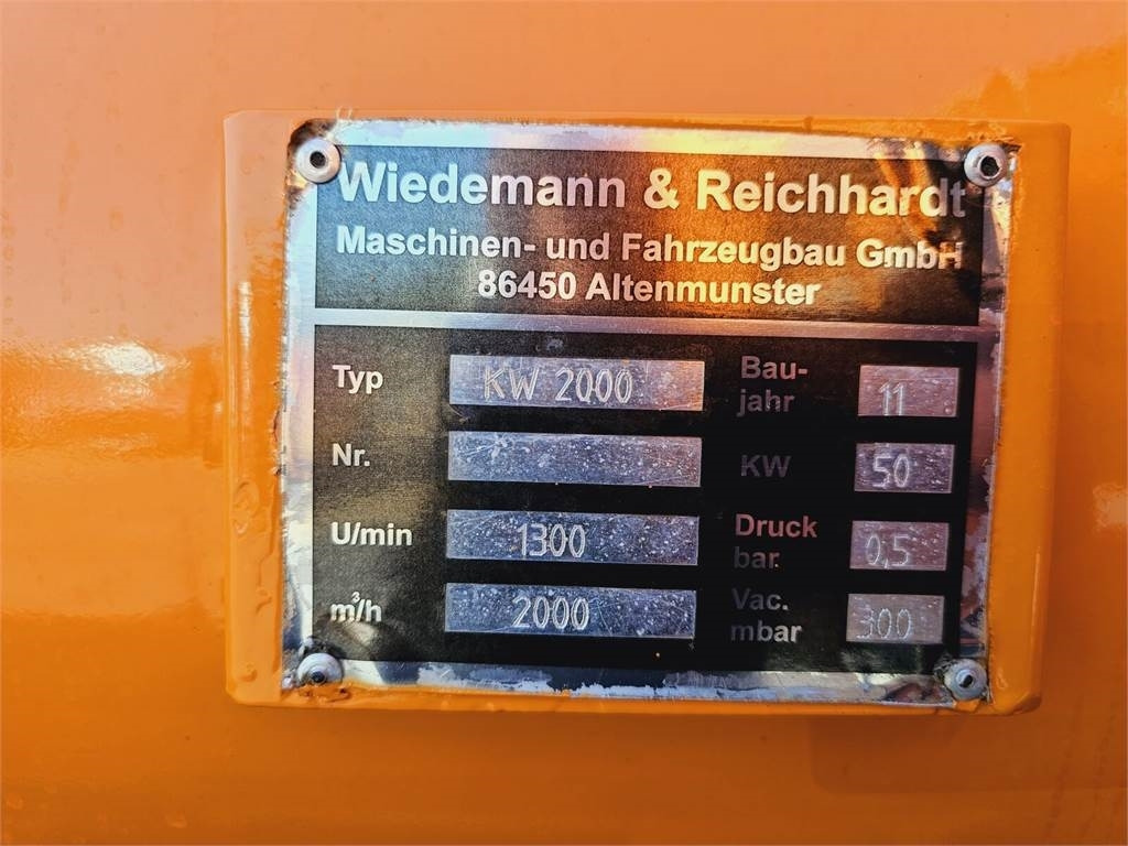 MAN Wiedemann SUPER 2000 4x2 WUKO RECYKLING for collec - Caminhão limpa fossa: foto 4 MAN Wiedemann SUPER 2000 4x2 WUKO RECYKLING for collec - Caminhão limpa fossa: foto 4