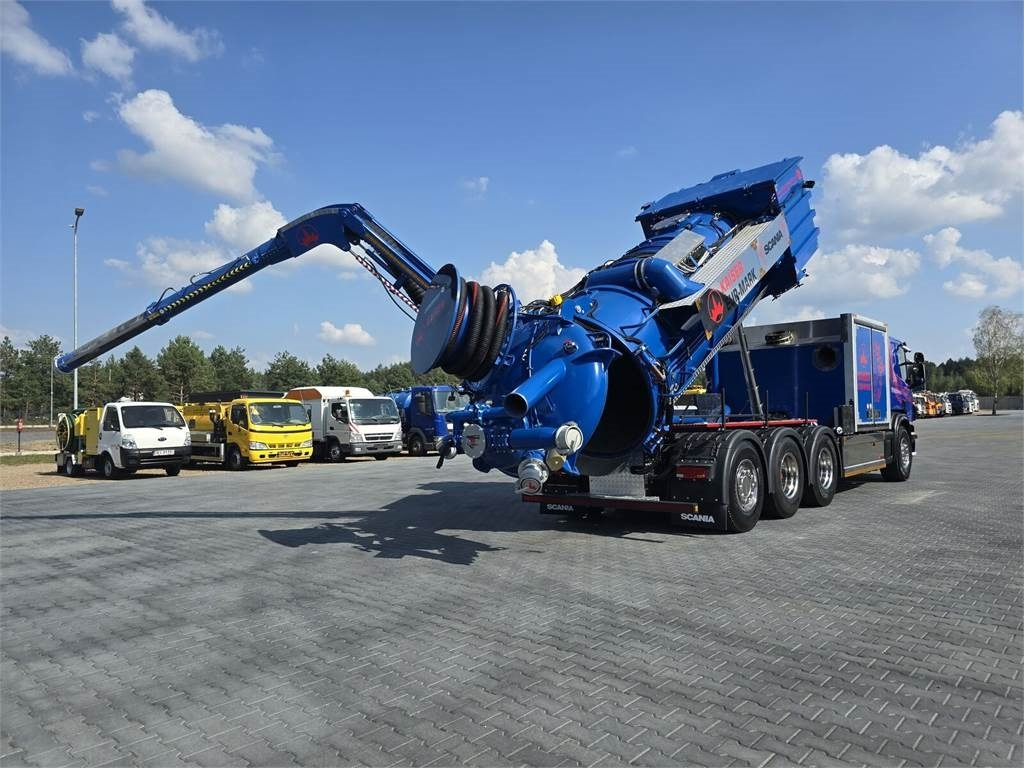 Scania KAISER EUR-MARK PL 8 Vacuum suction-blowing loader  - Caminhão limpa fossa: foto 1 Scania KAISER EUR-MARK PL 8 Vacuum suction-blowing loader  - Caminhão limpa fossa: foto 1
