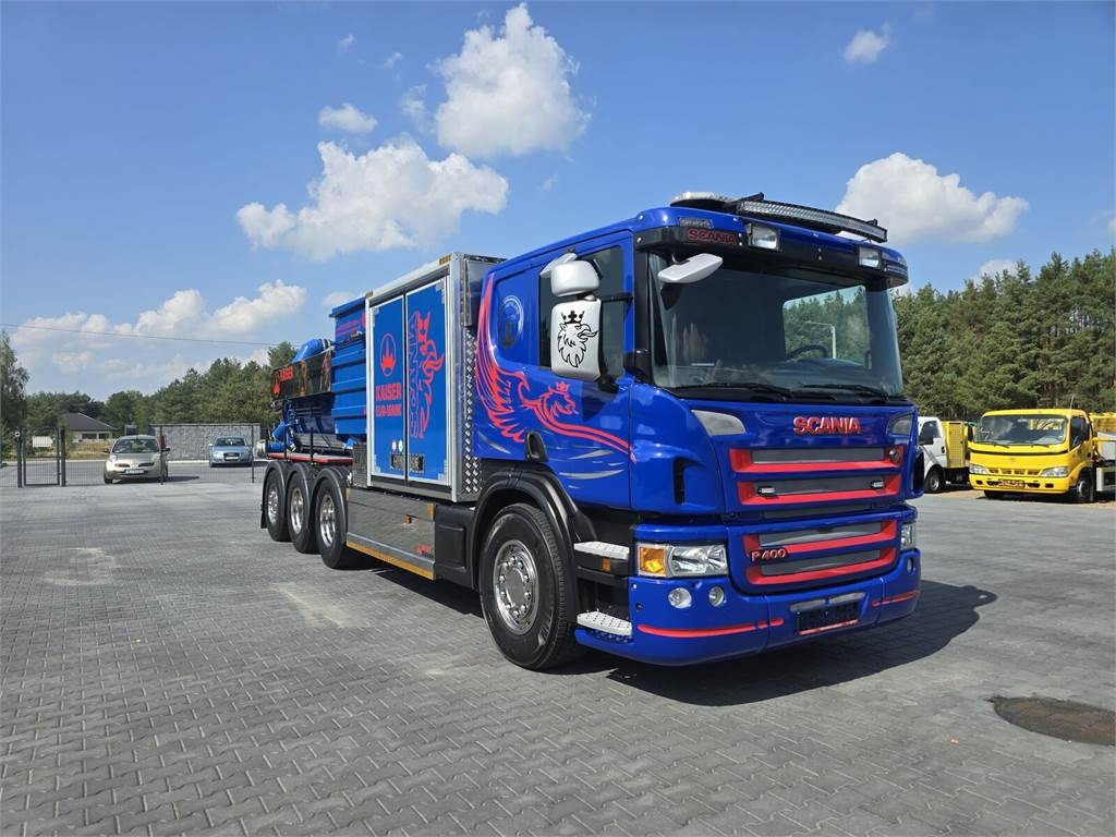 Scania KAISER EUR-MARK PL 8 Vacuum suction-blowing loader - Caminhão limpa fossa: foto 2 Scania KAISER EUR-MARK PL 8 Vacuum suction-blowing loader - Caminhão limpa fossa: foto 2