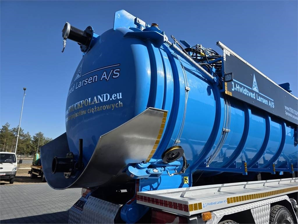 Caminhão limpa fossa Scania Larsen FlexVac 311 Vacuum suction loader: foto 19