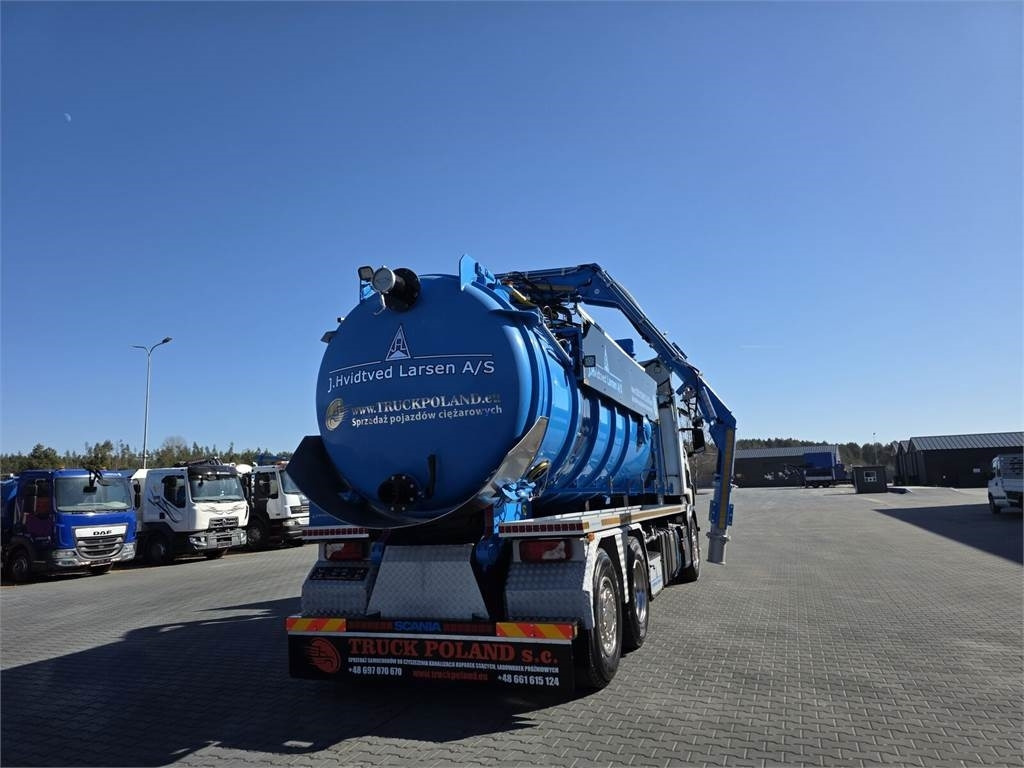 Caminhão limpa fossa Scania Larsen FlexVac 311 Vacuum suction loader: foto 26