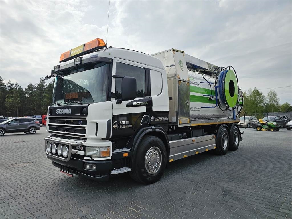 Scania WUKO KAISER EUR-MARK PKL 8.8 FOR COMBI DECK CLEANI - Caminhão limpa fossa: foto 2 Scania WUKO KAISER EUR-MARK PKL 8.8 FOR COMBI DECK CLEANI - Caminhão limpa fossa: foto 2