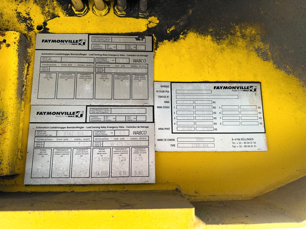 Semi-reboque baixa Faymonville 1+3 Tiefbett / free swing dolly Faymonville 1+3 Tiefbett / free swing dolly: foto 7 Semi-reboque baixa Faymonville 1+3 Tiefbett / free swing dolly Faymonville 1+3 Tiefbett / free swing dolly: foto 7