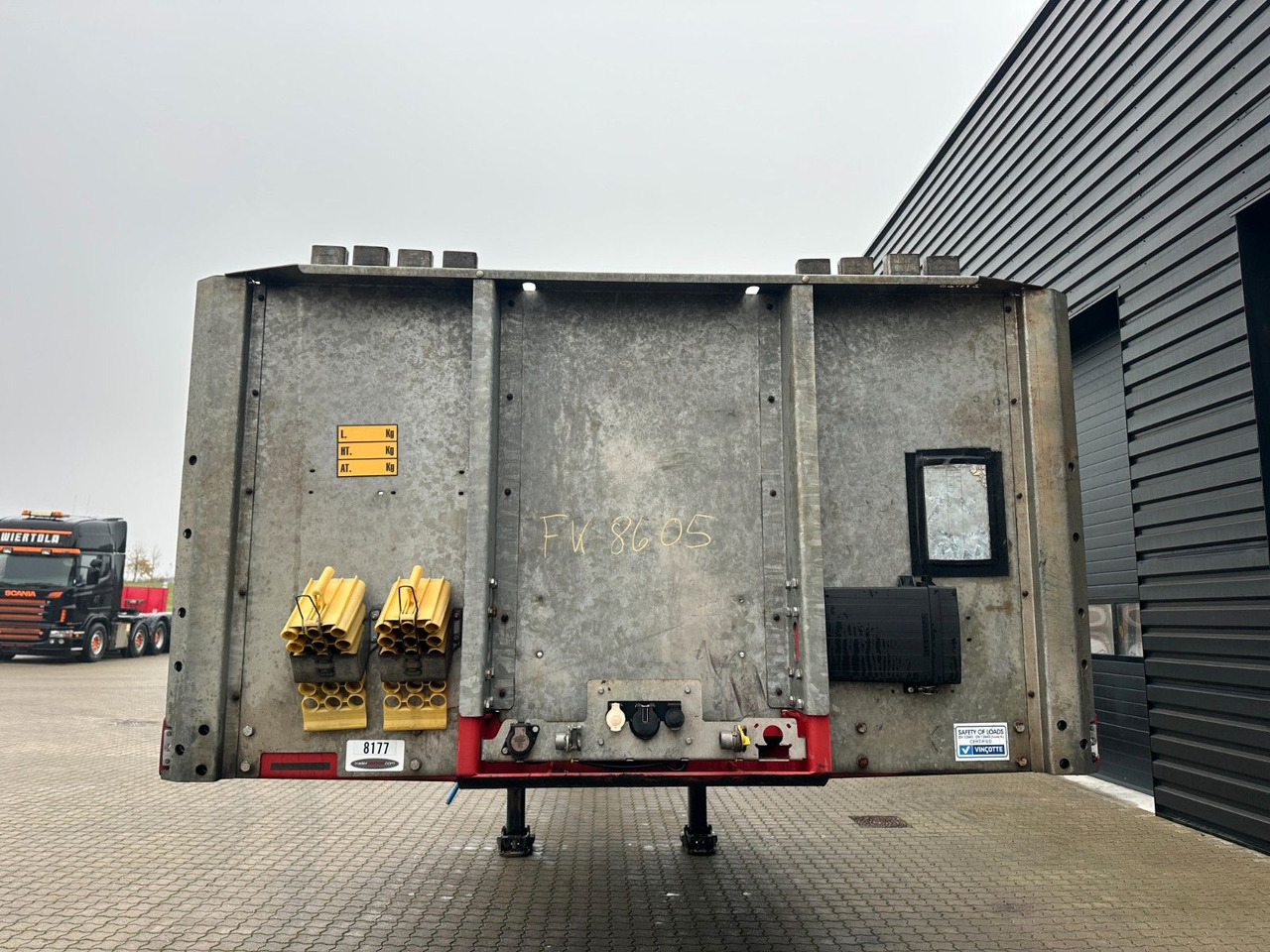 Faymonville MAX 200 Teleauflieger - Semi-reboque plataforma/ Caixa aberta: foto 5 Faymonville MAX 200 Teleauflieger - Semi-reboque plataforma/ Caixa aberta: foto 5