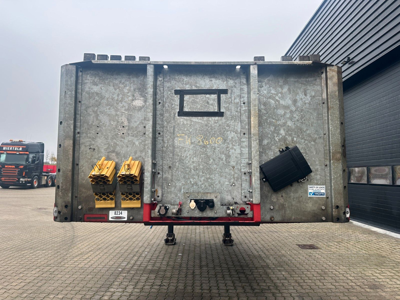 Faymonville MAX 200 Teleauflieger - Semi-reboque plataforma/ Caixa aberta: foto 4 Faymonville MAX 200 Teleauflieger - Semi-reboque plataforma/ Caixa aberta: foto 4