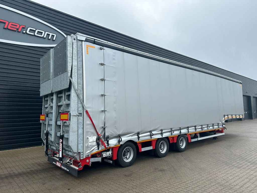 Faymonville Maxtrailer MAX 100 tieflader / Planenaufbau  - Semi-reboque baixa: foto 2 Faymonville Maxtrailer MAX 100 tieflader / Planenaufbau  - Semi-reboque baixa: foto 2