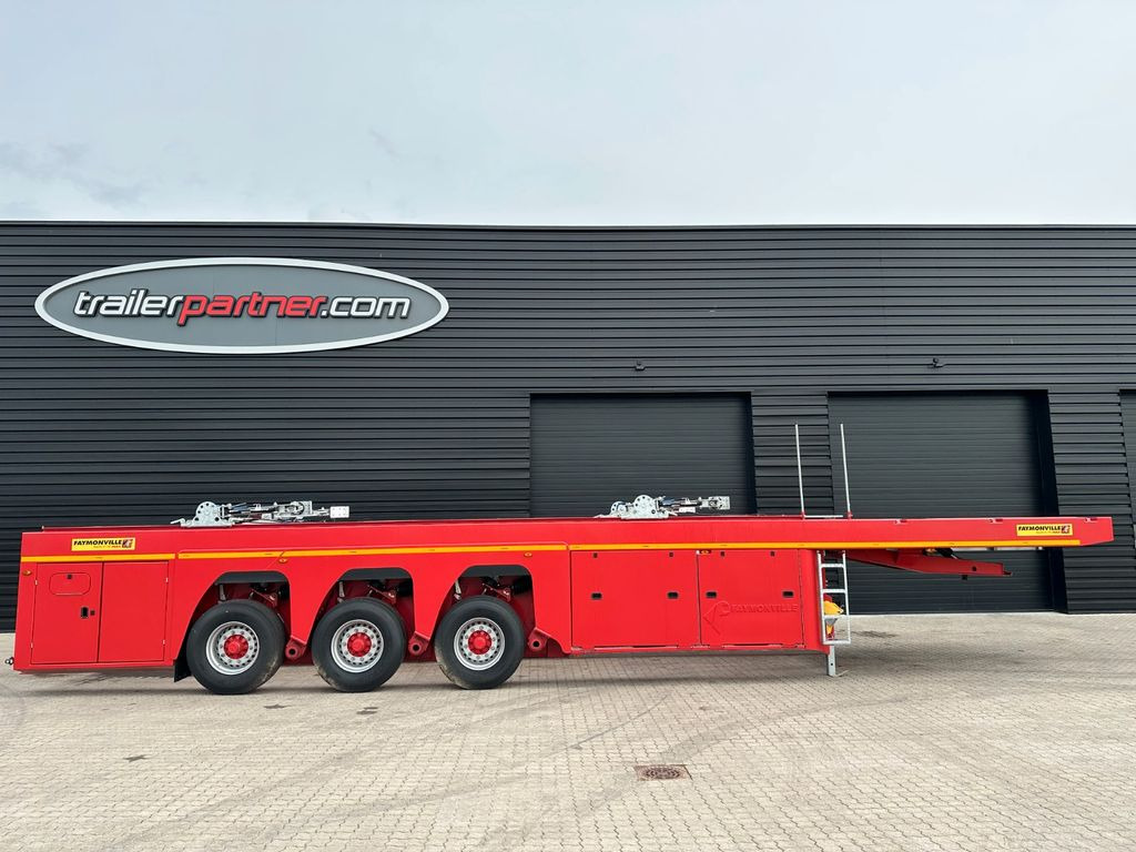 Faymonville Prefamax innenlader / für beton elementen  - Semi-reboque baixa: foto 1 Faymonville Prefamax innenlader / für beton elementen  - Semi-reboque baixa: foto 1