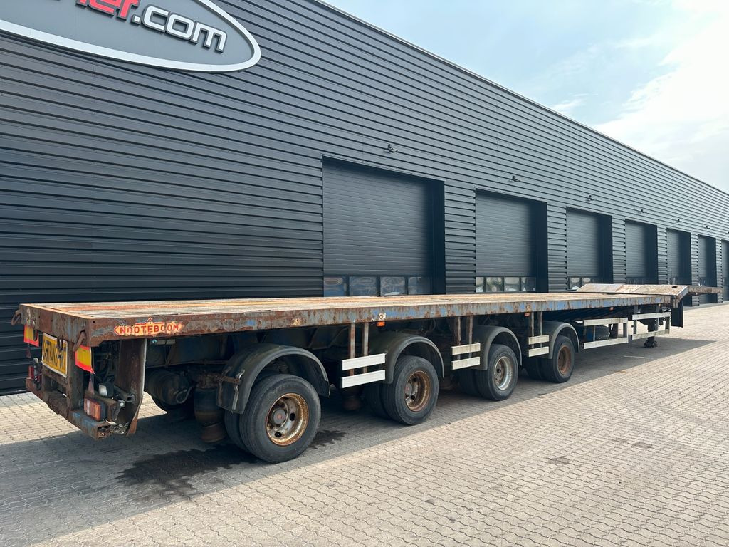Nooteboom 4 achs tele / 3 x ausziehbar / 48.000 mm - Semi-reboque plataforma/ Caixa aberta: foto 4 Nooteboom 4 achs tele / 3 x ausziehbar / 48.000 mm - Semi-reboque plataforma/ Caixa aberta: foto 4