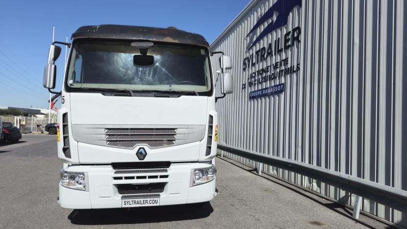 Renault Premium avec grue PALFINGER PK 18000 - Camião polibenne, Camião grua: foto 2 Renault Premium avec grue PALFINGER PK 18000 - Camião polibenne, Camião grua: foto 2