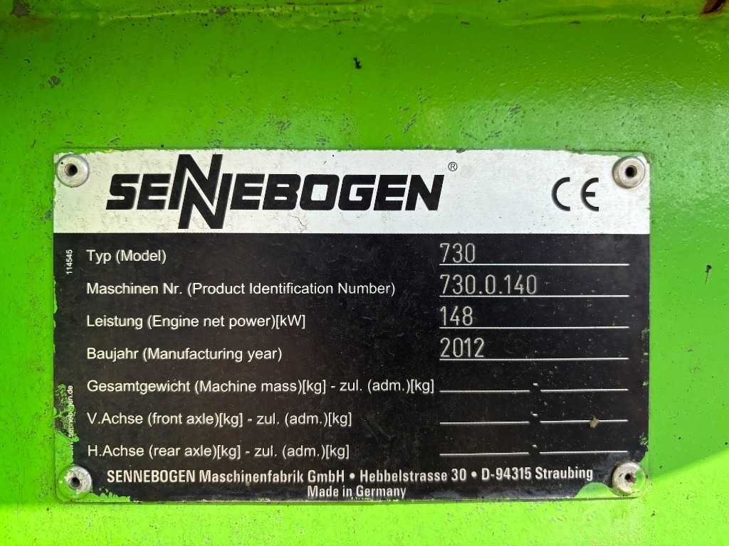 Manipulador de material Sennebogen 730 M-HD: foto 21