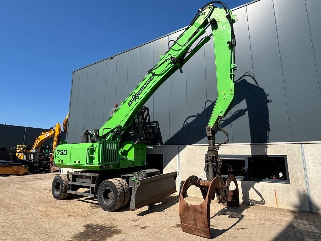 Manipulador de material Sennebogen 730 -- Wood application -- incl grapple: foto 8
