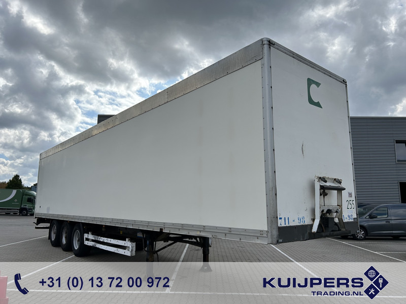 Krone SDP 27 / Box - Confectie / 3 axle BPW Drum / NL Trailer - Semi-reboque furgão: foto 1 Krone SDP 27 / Box - Confectie / 3 axle BPW Drum / NL Trailer - Semi-reboque furgão: foto 1