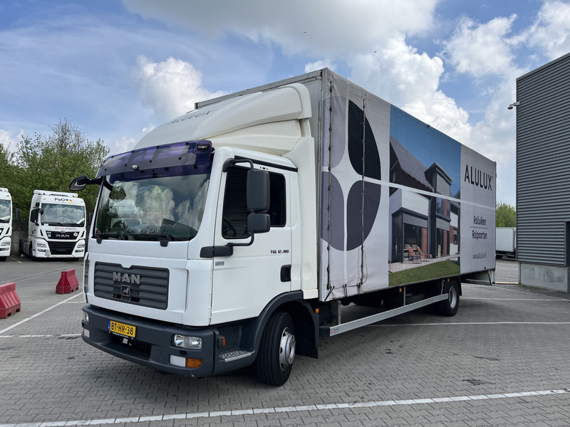 Camião furgão MAN TGL 12.180 / 12 Ton / 781 dkm / Oil Leak / Canvas Box / APK TUV 10-25: foto 19