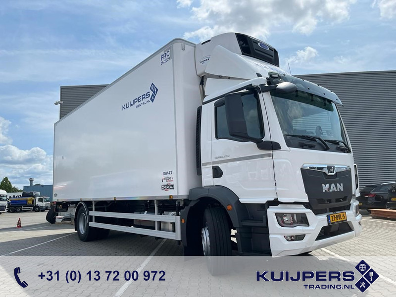 MAN TGM 18.250 / Carrier Koeler -30 gr / Chereau Frigobox / Laadklep / APK 06-26 - Camião frigorífico: foto 1 MAN TGM 18.250 / Carrier Koeler -30 gr / Chereau Frigobox / Laadklep / APK 06-26 - Camião frigorífico: foto 1