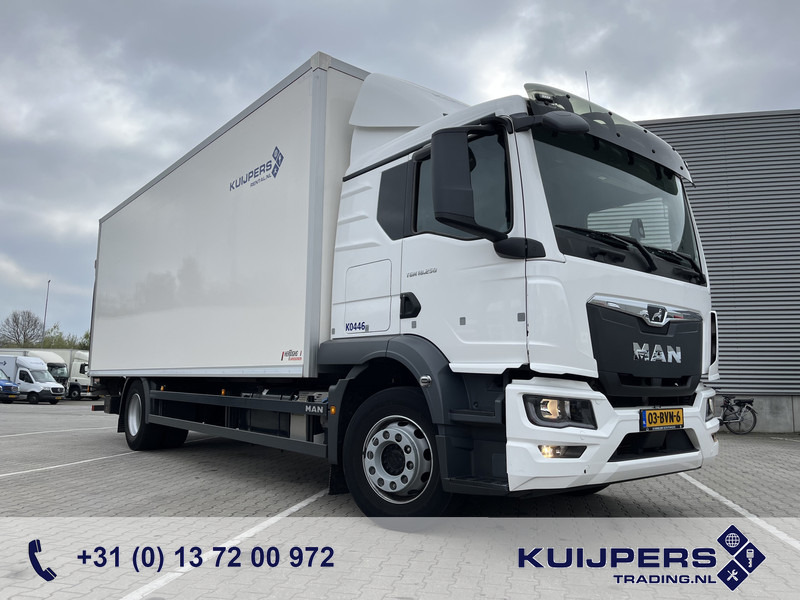 MAN TGM 18.250 TN / 18 Ton / 2023 / Box 7.5 mtr / Laadklep 2000 kg - Camião furgão: foto 1 MAN TGM 18.250 TN / 18 Ton / 2023 / Box 7.5 mtr / Laadklep 2000 kg - Camião furgão: foto 1