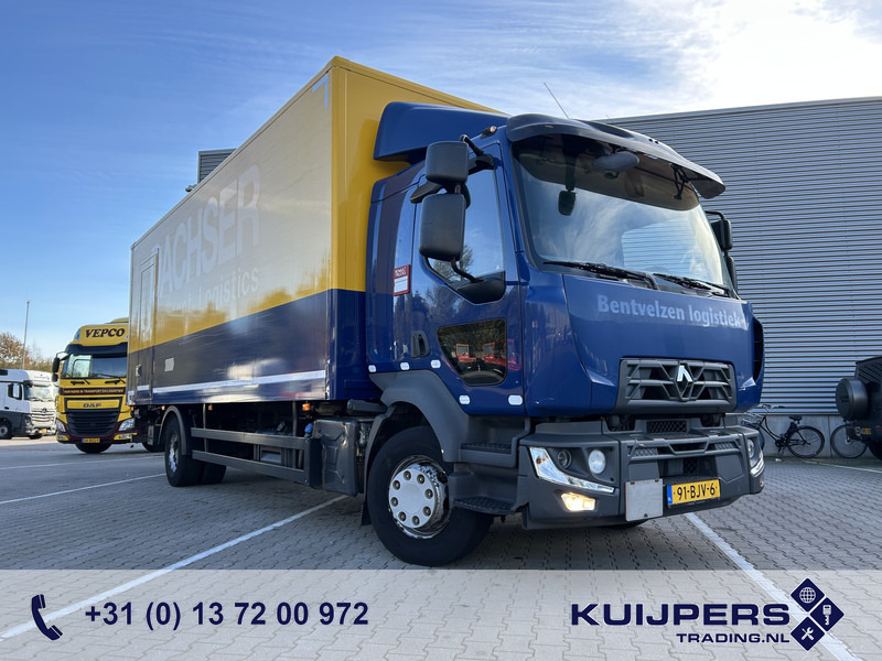 Renault D 210 Euro 6 C / 12 Ton / 293 dkm / Box / Loadlift / APK TUV 09-26 - Camião furgão: foto 1 Renault D 210 Euro 6 C / 12 Ton / 293 dkm / Box / Loadlift / APK TUV 09-26 - Camião furgão: foto 1