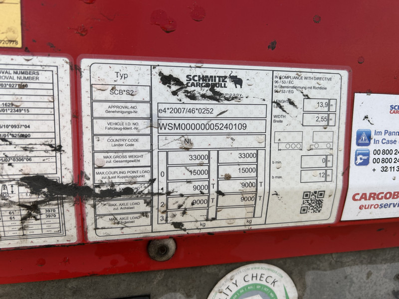 Schmitz Cargobull SCB S2 / Box Trailer / Disk / APK TUV 10-26 - Semi-reboque furgão: foto 5 Schmitz Cargobull SCB S2 / Box Trailer / Disk / APK TUV 10-26 - Semi-reboque furgão: foto 5