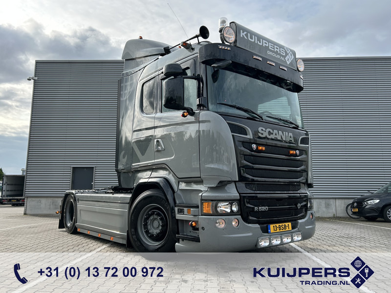 Scania R520 V8 / Showtruck / Buffl Interieur / Vol Lucht / Retarder - Tractor: foto 1 Scania R520 V8 / Showtruck / Buffl Interieur / Vol Lucht / Retarder - Tractor: foto 1