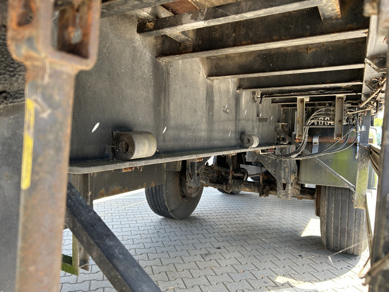 Vogelzang V02 17 30 / Heavy Duty Chassis / 3 axle 10 Ton / Hiab Crane Defect - Semi-reboque plataforma/ Caixa aberta: foto 3 Vogelzang V02 17 30 / Heavy Duty Chassis / 3 axle 10 Ton / Hiab Crane Defect - Semi-reboque plataforma/ Caixa aberta: foto 3