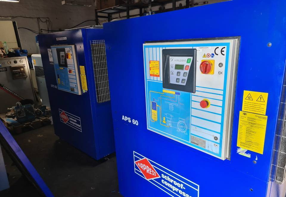 Kompresor śrubowy AIRPRESS APS 60, 45 kw - Compressor de ar: foto 4 Kompresor śrubowy AIRPRESS APS 60, 45 kw - Compressor de ar: foto 4