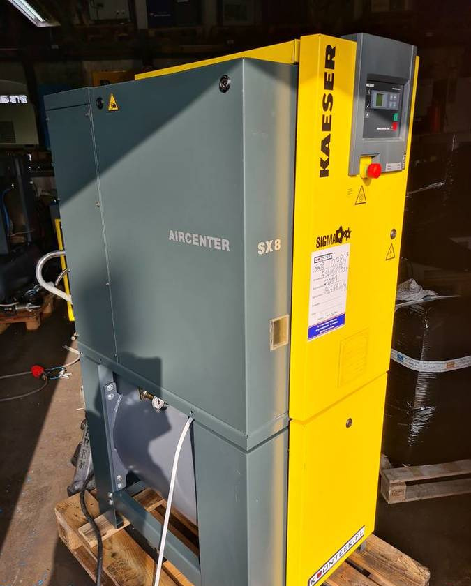 Kompresor śrubowy KAESER Aircenter SX8 5,5 kw - Compressor de ar: foto 5 Kompresor śrubowy KAESER Aircenter SX8 5,5 kw - Compressor de ar: foto 5