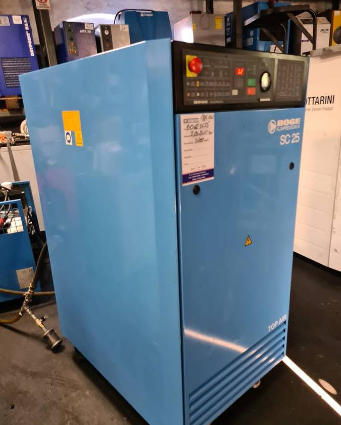 Sprężarka tłokowa BOGE SC 25, 18,5 kw - Compressor de ar: foto 3 Sprężarka tłokowa BOGE SC 25, 18,5 kw - Compressor de ar: foto 3