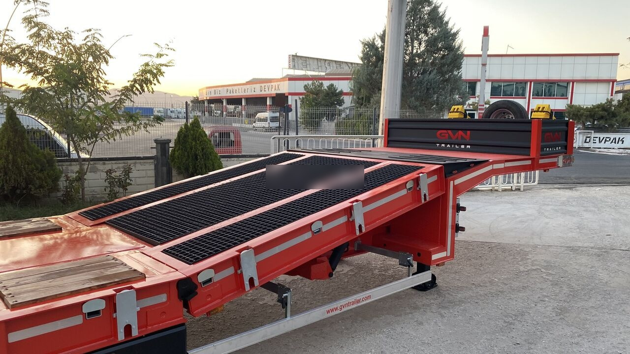 GVN Trailer 3 AXLE HYDRAULIC PLATFORM LOWBED - Semi-reboque baixa: foto 4 GVN Trailer 3 AXLE HYDRAULIC PLATFORM LOWBED - Semi-reboque baixa: foto 4