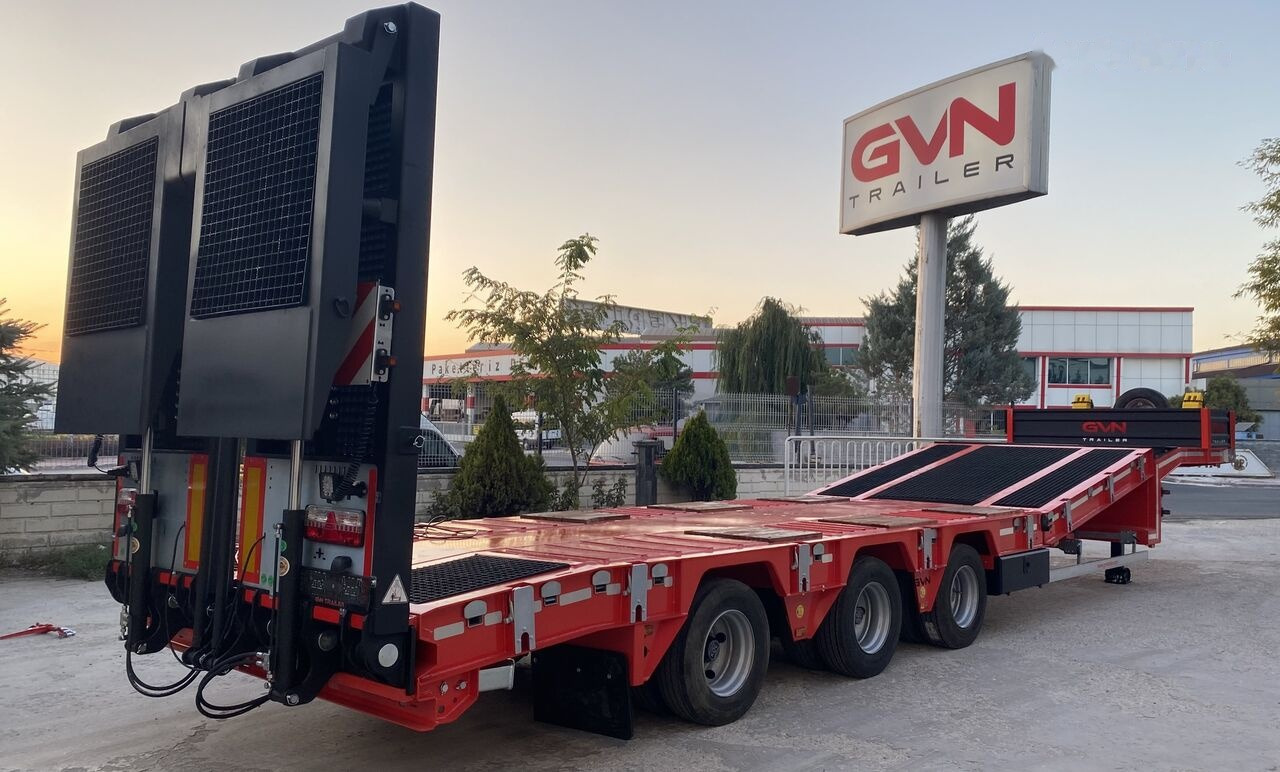 GVN Trailer 3 AXLE HYDRAULIC PLATFORM LOWBED - Semi-reboque baixa: foto 1 GVN Trailer 3 AXLE HYDRAULIC PLATFORM LOWBED - Semi-reboque baixa: foto 1