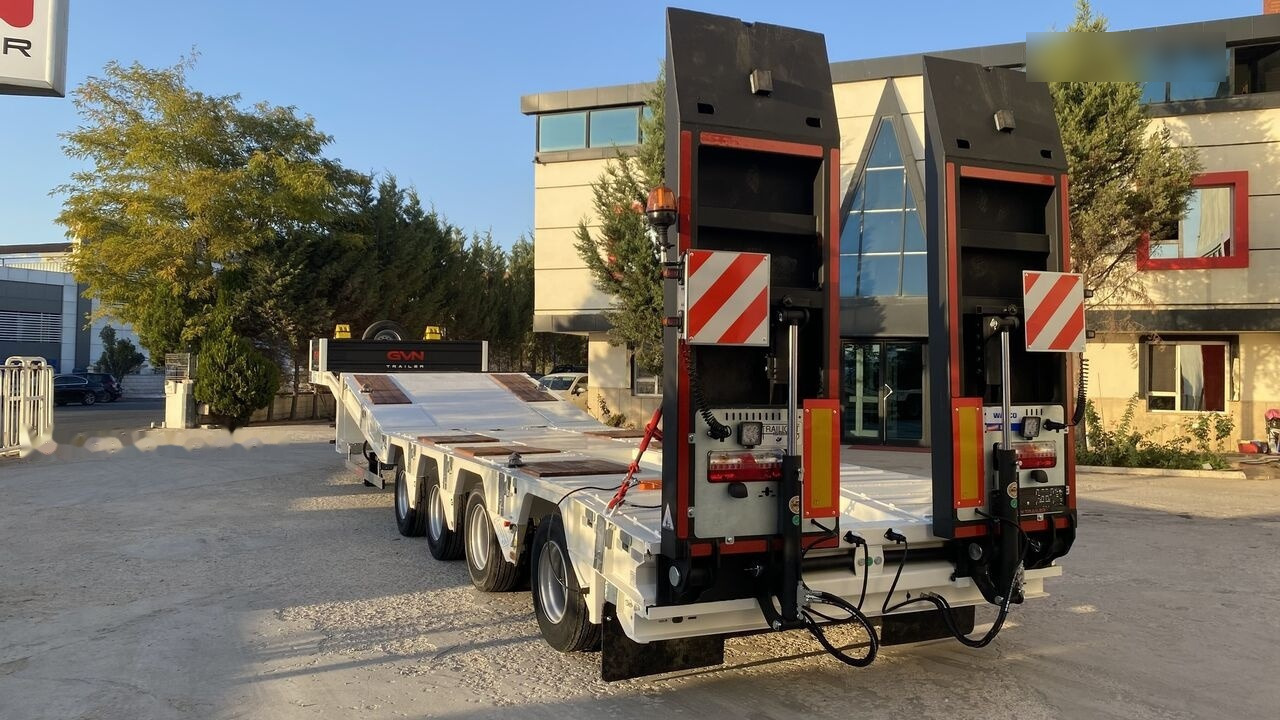 GVN Trailer 4 AXLE HYDRAULIC PLATFORM LOWBED - Semi-reboque baixa: foto 5 GVN Trailer 4 AXLE HYDRAULIC PLATFORM LOWBED - Semi-reboque baixa: foto 5