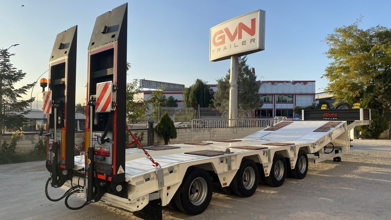 GVN Trailer 4 AXLE HYDRAULIC PLATFORM LOWBED - Semi-reboque baixa: foto 1 GVN Trailer 4 AXLE HYDRAULIC PLATFORM LOWBED - Semi-reboque baixa: foto 1